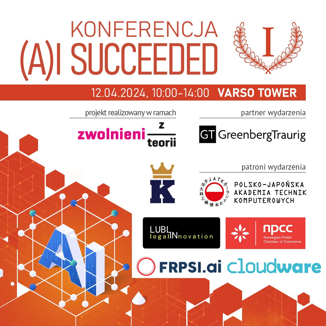 (A)I succeeded – konferencja o sztucznej inteligencji dla młodzieży i studentów