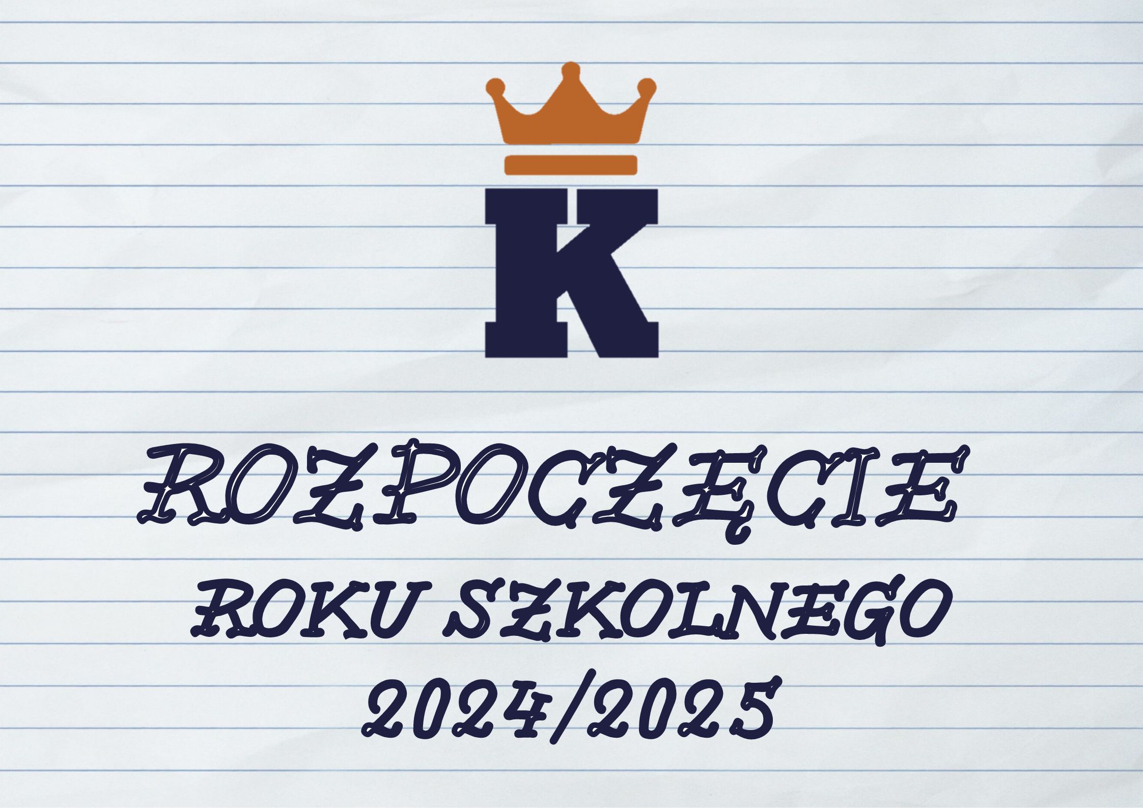 Rozpoczęcie nowego roku szkolnego 2024/2025