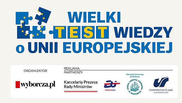 Wręczenie dyplomów uczestnikom Wielkiego Testu Wiedzy o UE