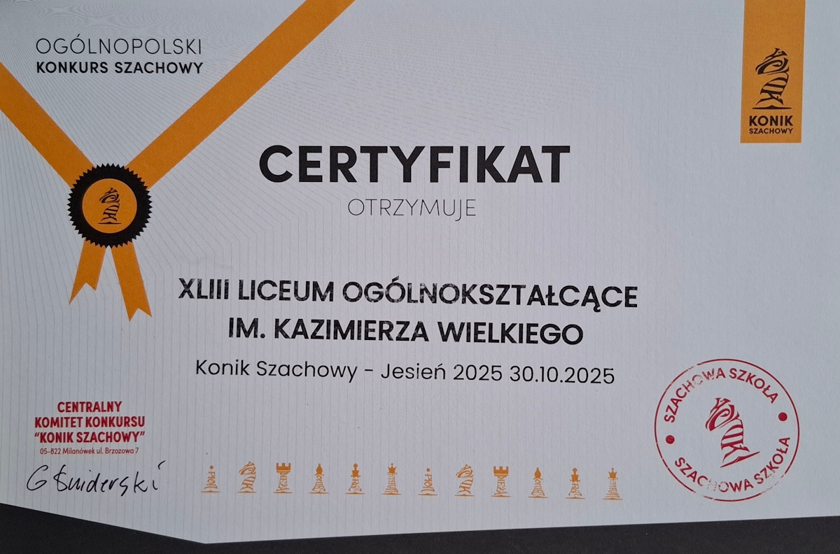 Konik Szachowy 2025